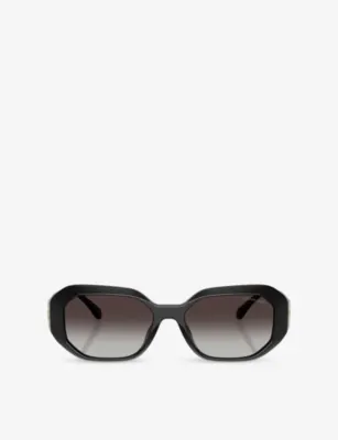 MICHAEL KORS MK2240U Siesta Key Irregular-Frame Acetate Sunglasses