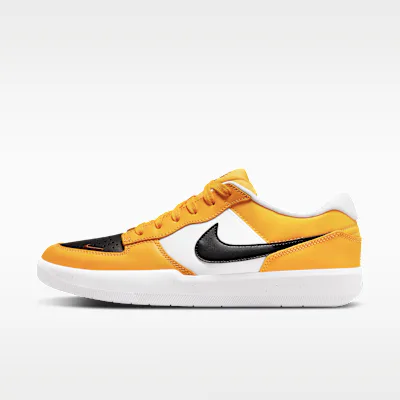 Nike SB Force 58 Premium Skate Shoe - University Gold/White/Pecan/Black in University Gold/White/Pecan/Black – Nike men's and unisex