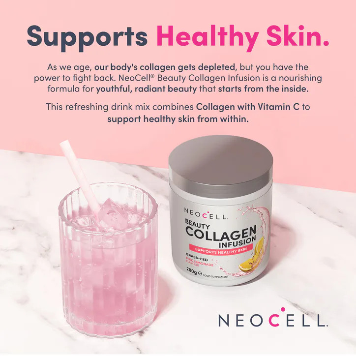 Neocell Beauty Collagen Infusion - Pink Lemonade 200g Powder detail 3