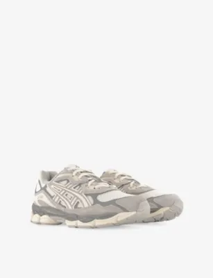ASICS Gel-NYC Mesh Low-Top Trainers - EUR 45.5 / 11.5 UK MEN in CREAM OYSTER GREY, additional product view 3