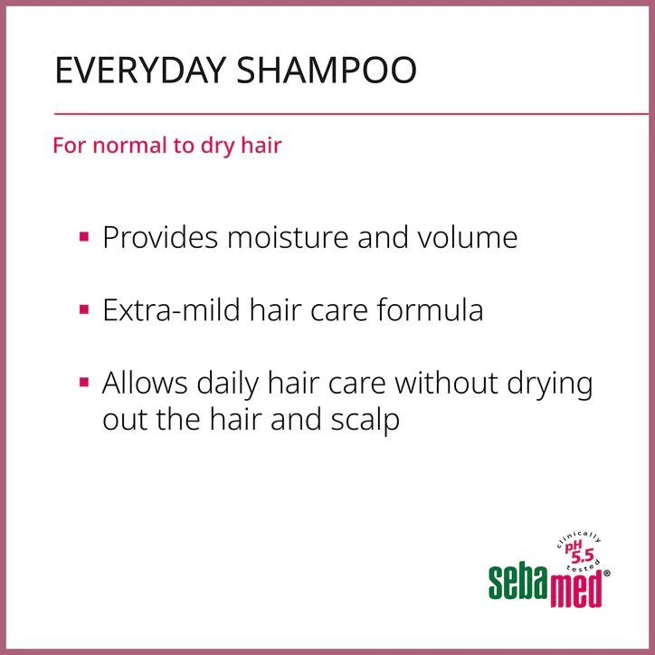 Sebamed Everyday Shampoo 200ml detail 3