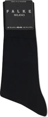 FALKE Firenze cotton socks - 10.5-11 in DARK NAVY – Mens | Underwear & socks | Socks | Plain Socks