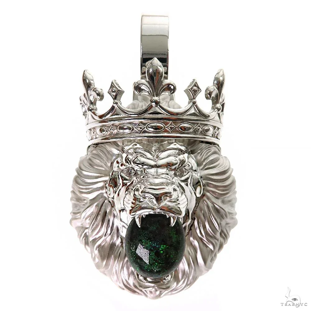 MARYAM - For Him SILVER .925 Silver Opal Lion Pendant 69894 – Pendant