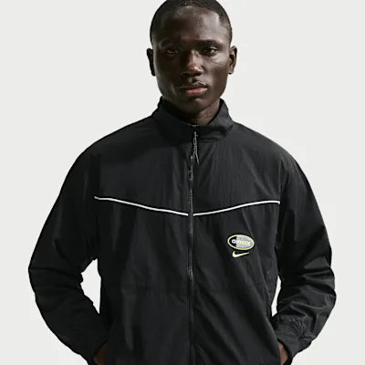 Nike Sportswear Men's Woven Jacket - Black/Black/Black in Black/Black/Black – Nike men's and unisex