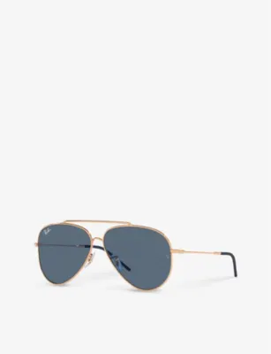RAY-BAN RBR0101S Aviator Reverse metal sunglasses detail 2