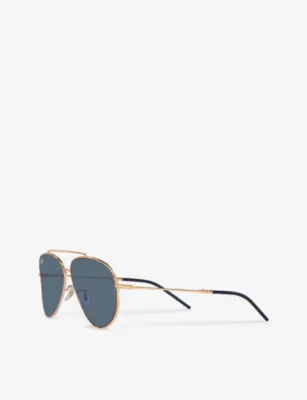 RAY-BAN RBR0101S Aviator Reverse metal sunglasses detail 3