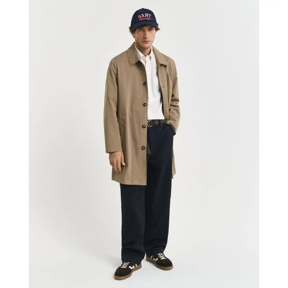 Gant Rel Heritage Oxford Shirt in Cream, additional product view 3