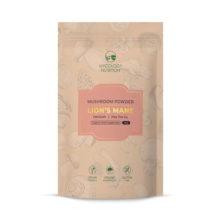 Mycology Nutrition Organic Hericium Powder 60g - WM251
