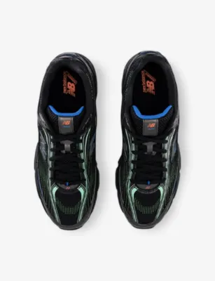 NEW BALANCE 509 Leather And Mesh Trainers - 6.5 in BLACK BLUE BIRD, additional product view 2
