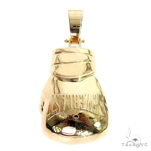 RINA - For Him FACTORY 14K Gold Large MMA Boxing Glove 66793 in Rose Gold – Pendant