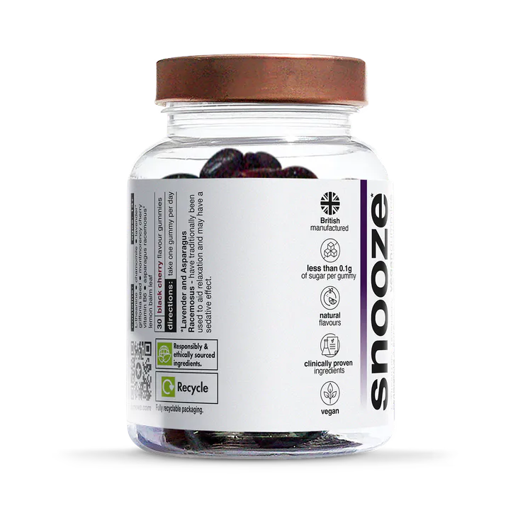 Starpowa Snooze Vitamin Black Cherry Flavoured 30 Gummies detail 3