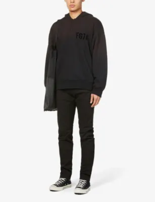REPLAY Anbass Hyperflex slim-fit stretch-denim jeans - 29/32 in BLACK, additional product view 2
