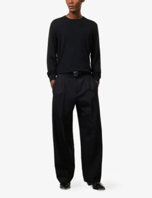 TOM FORD Crewneck Long-Sleeve Wool Jumper detail 2