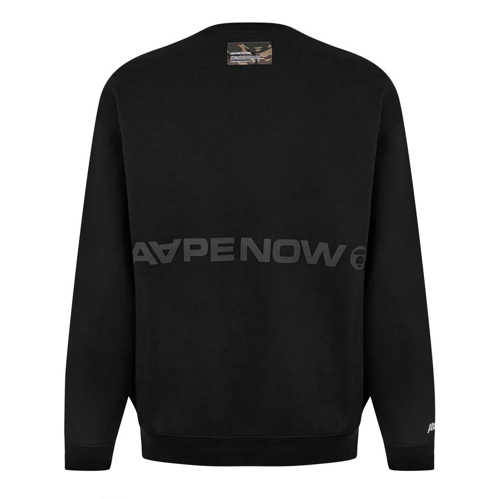AAPE Moon Face Sweatshirt detail 2