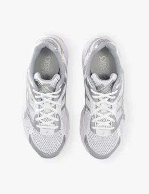 ASICS Gel 1130 Leather and Mesh Trainers - 10 in WHITE PIEDMONT GREY, additional product view 2