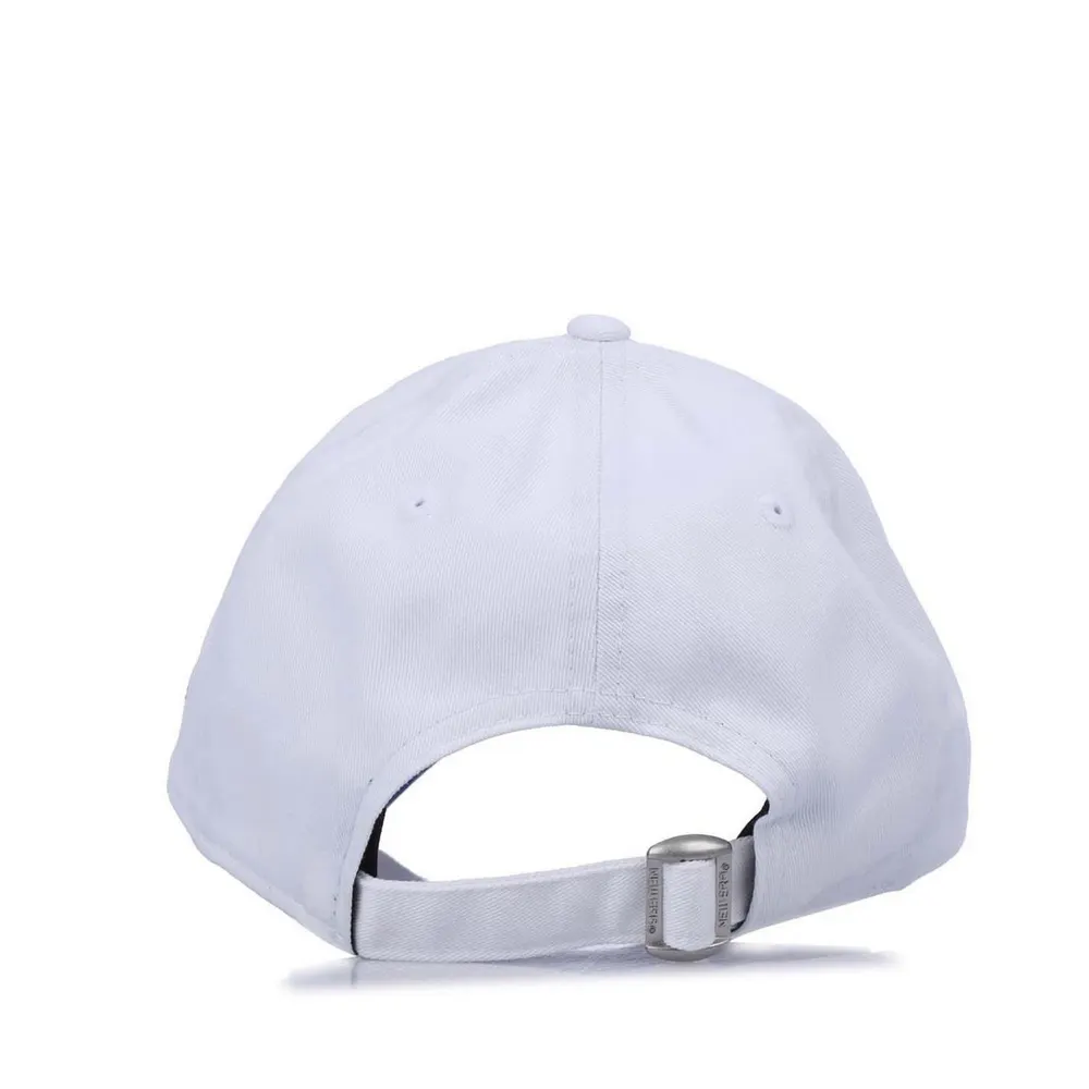New Era Contrast Visor 9FORTY Cap in White, additional product view 3