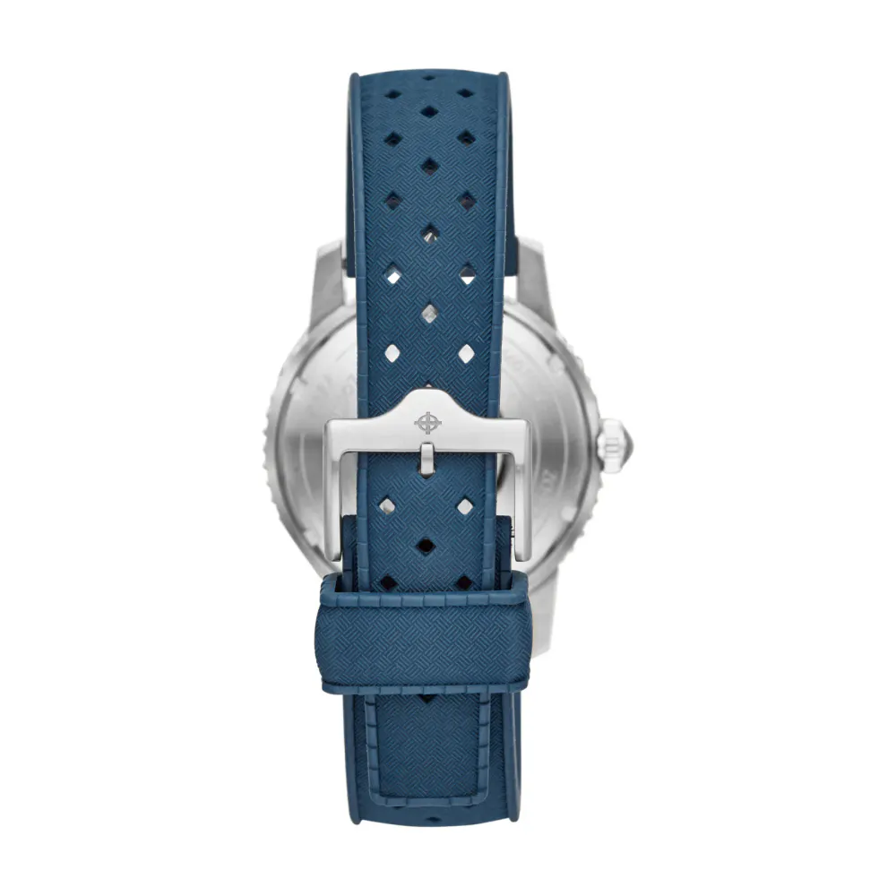 Zodiac Super Sea Wolf Compression Diver Automatic Rubber Strap Watch detail 2