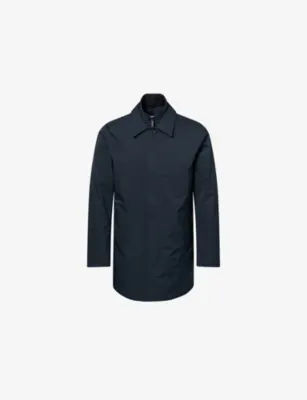 NN07 Blake Layered Woven Trench Coat