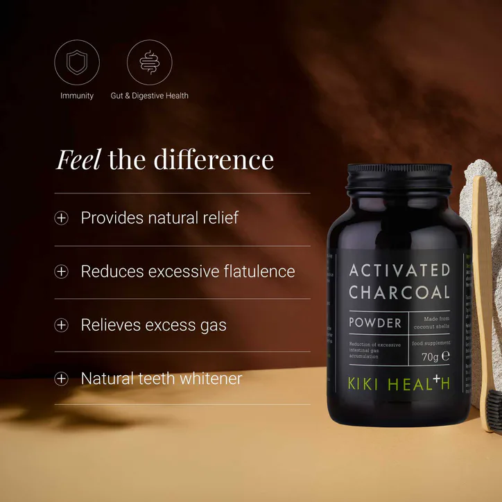 KIKI HEALTH Activated Charcoal Powder - 70g detail 2