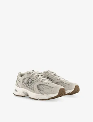 NEW BALANCE 530 Leopard-Print Mixed-Material Low-Top Trainers - 4 in SEASALT LEOPARD, additional product view 3