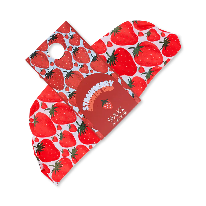 Smug Shower Cap - Shower Cap Strawberry, additional product view 2