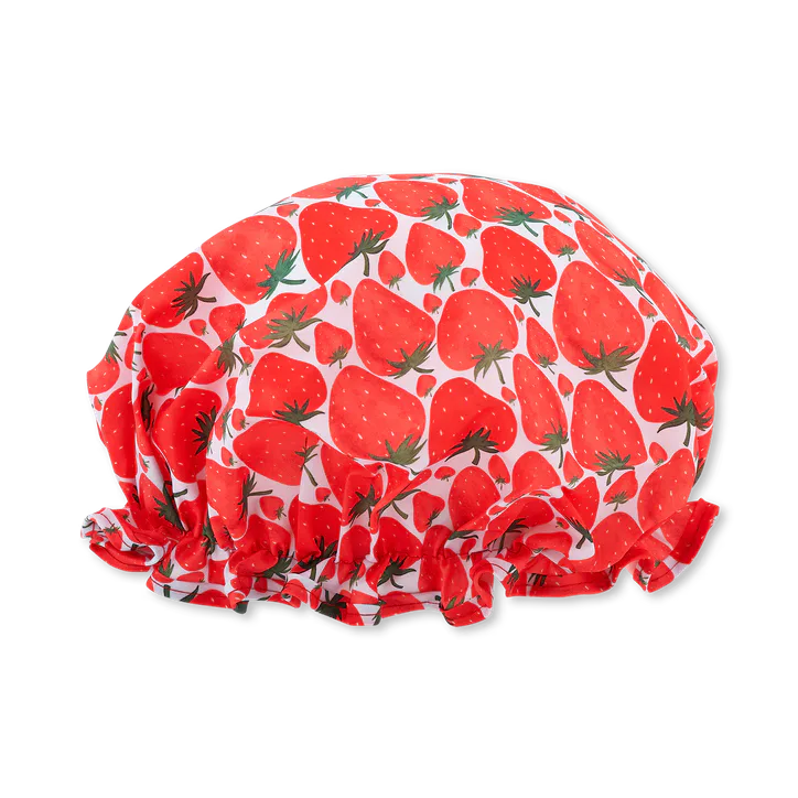 Smug Shower Cap - Shower Cap Strawberry