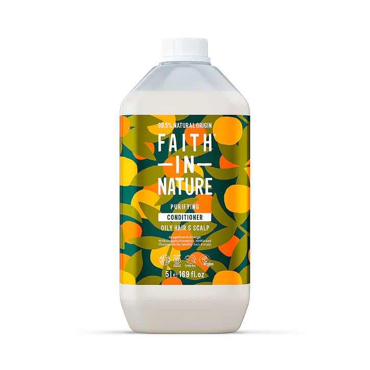 Faith in Nature Conditioner for Oily Hair Grapefruit & Orange 5L