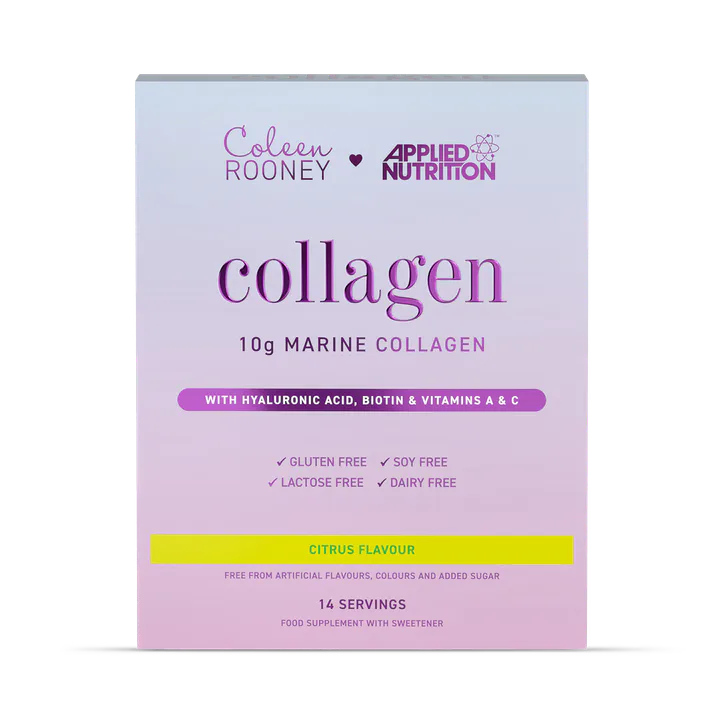 Applied Nutrition Coleen Rooney Marine Collagen 10,000mg Citrus Flavour 14 x 12.5g Sachets