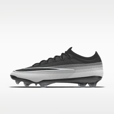 Nike Mercurial Vapor 17 Elite By You Custom Firm-Ground Low-Top Football Boots - Black/White