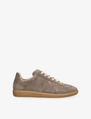 MAISON MARGIELA Replica Suede Low-Top Trainers - EUR 40.5 / 6.5 UK MEN