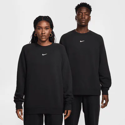 Nike NOCTA Men's Fleece CS Crew - Black/White