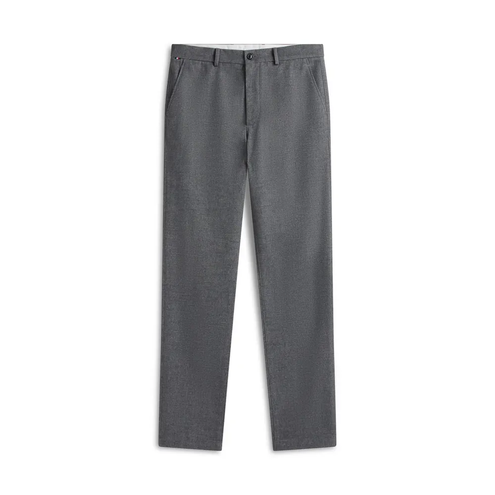 Tommy Hilfiger Men's Denton Brushed Cotton-Blend Straight Leg Trousers