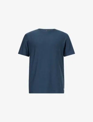 VUORI Strato Tech Stretch-Woven T-Shirt - CHARCOAL HEATHER detail 2