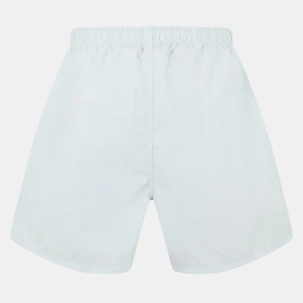 Our Legacy Men's Drape Swim Shorts in Sky Blue, additional product view 2