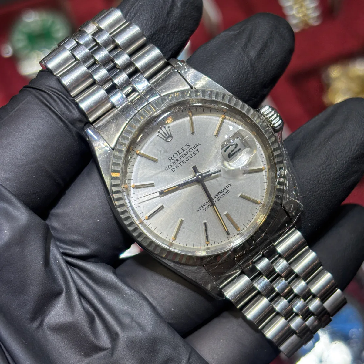 ANKUR - For Him WATCHES Rolex Datejust 36mm | Silver Stick Dial | Stainless Steel – Watch