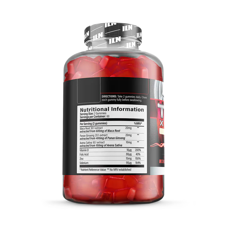 Iron Labs Nutrition Test Xtreme Gummies - Testosterone Supplements for Men - 120 Vegan Gummies (Berry Flavour) detail 2