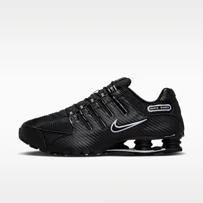 Nike Shox NZ Men's Shoes - Black/White/Black
