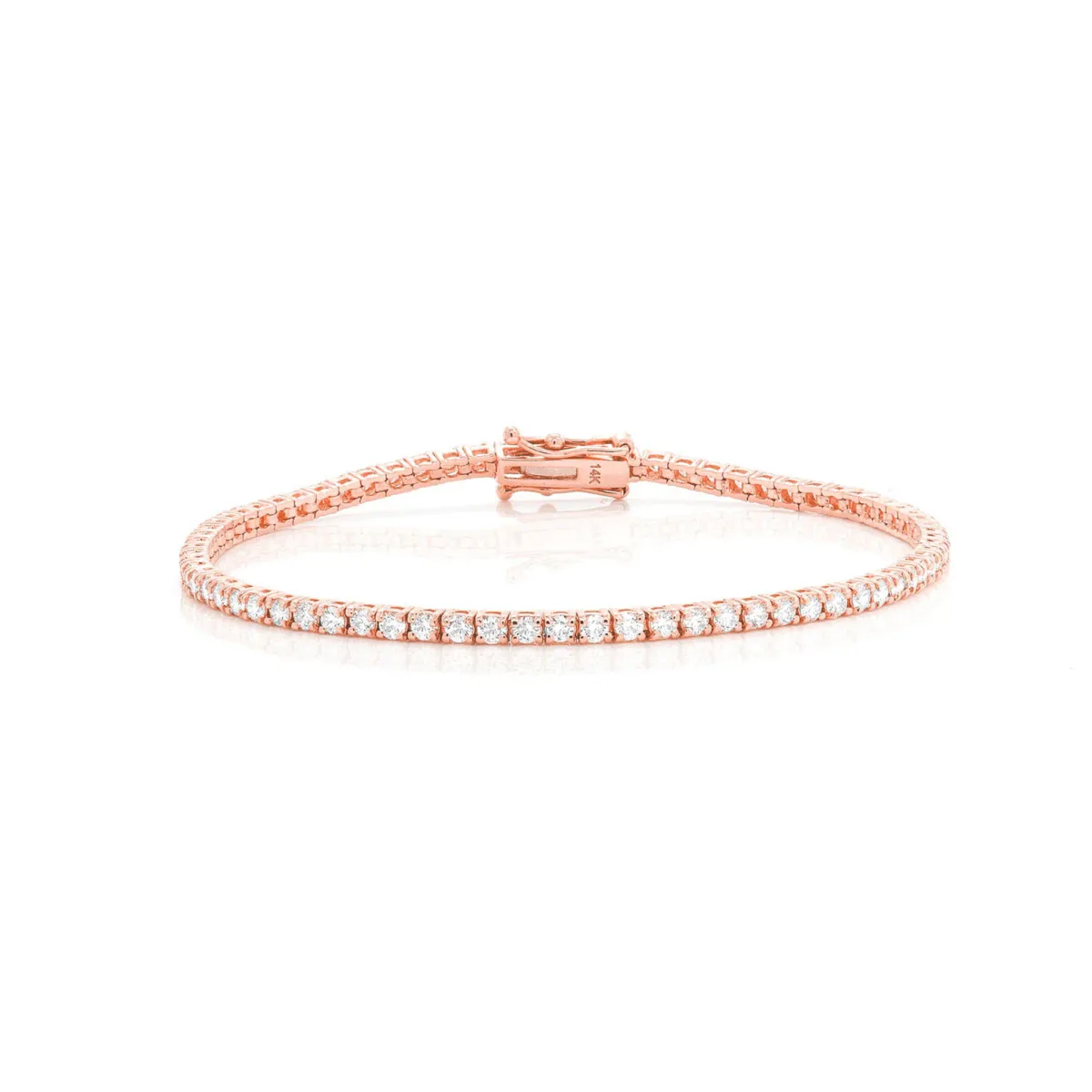For Him Prong Diamond Tennis Bracelet