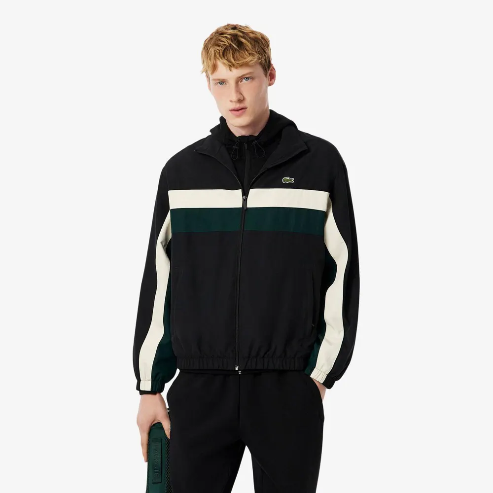 Lacoste Men's CB Tracksuit Top detail 3