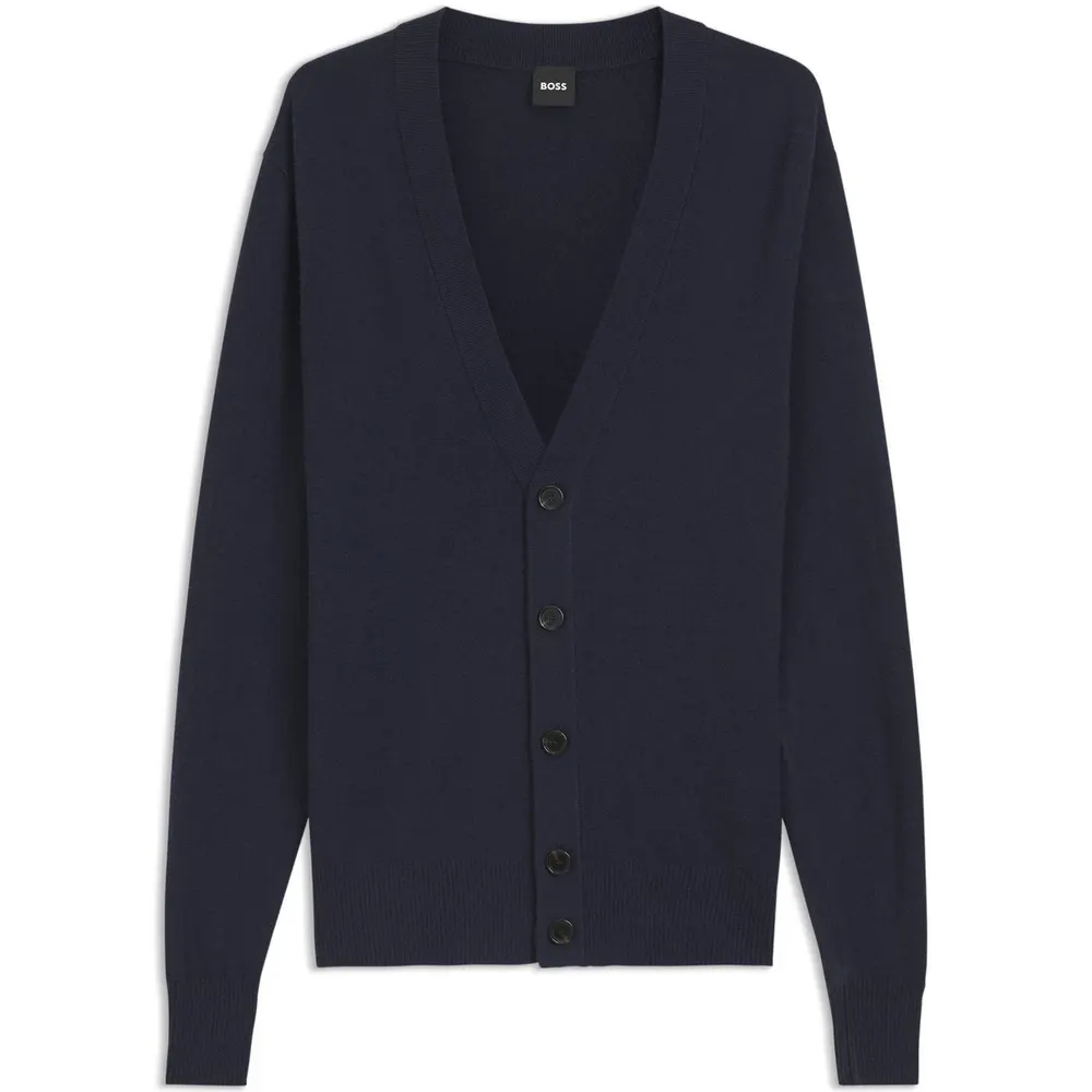 Boss Men's Double Breasted Jelso Relaxed-fit Cardigan