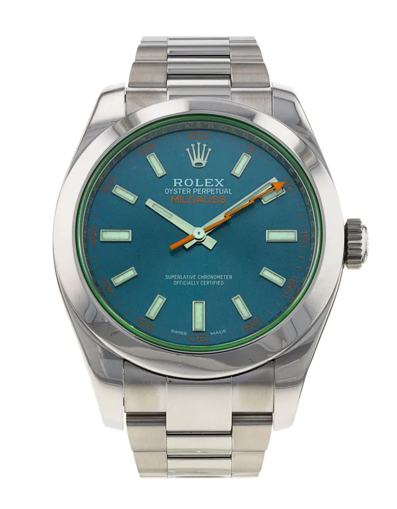 Rolex Milgauss 116400 GV — 2018 — Very good