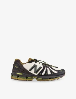 NEW BALANCE Abzorb 1890 Mesh Trainers - 8 in LINEN PUMPERNICKEL BASIL – Mens | Trainers | Lace up trainers