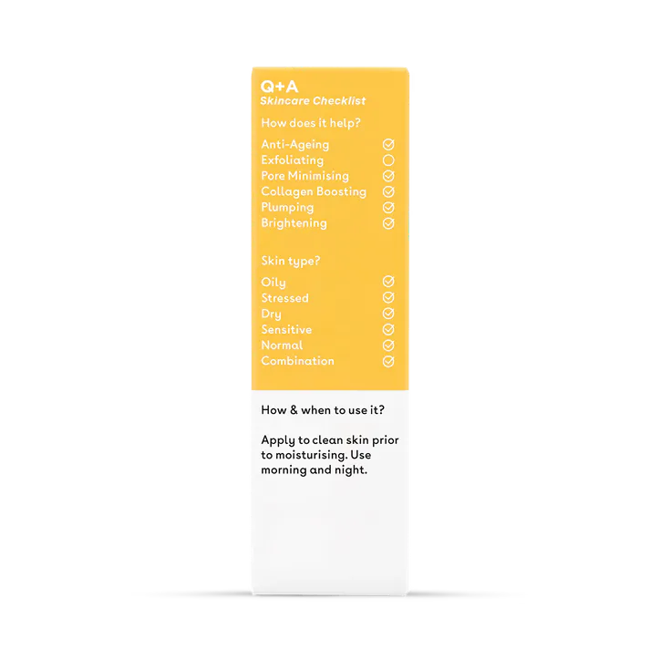 Q+A Peptide Facial Serum 30ml detail 2