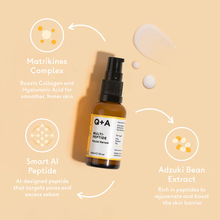 Q+A Peptide Facial Serum 30ml detail 3