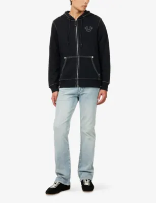 TRUE RELIGION Billy Big Crystal Denim Jeans detail 2