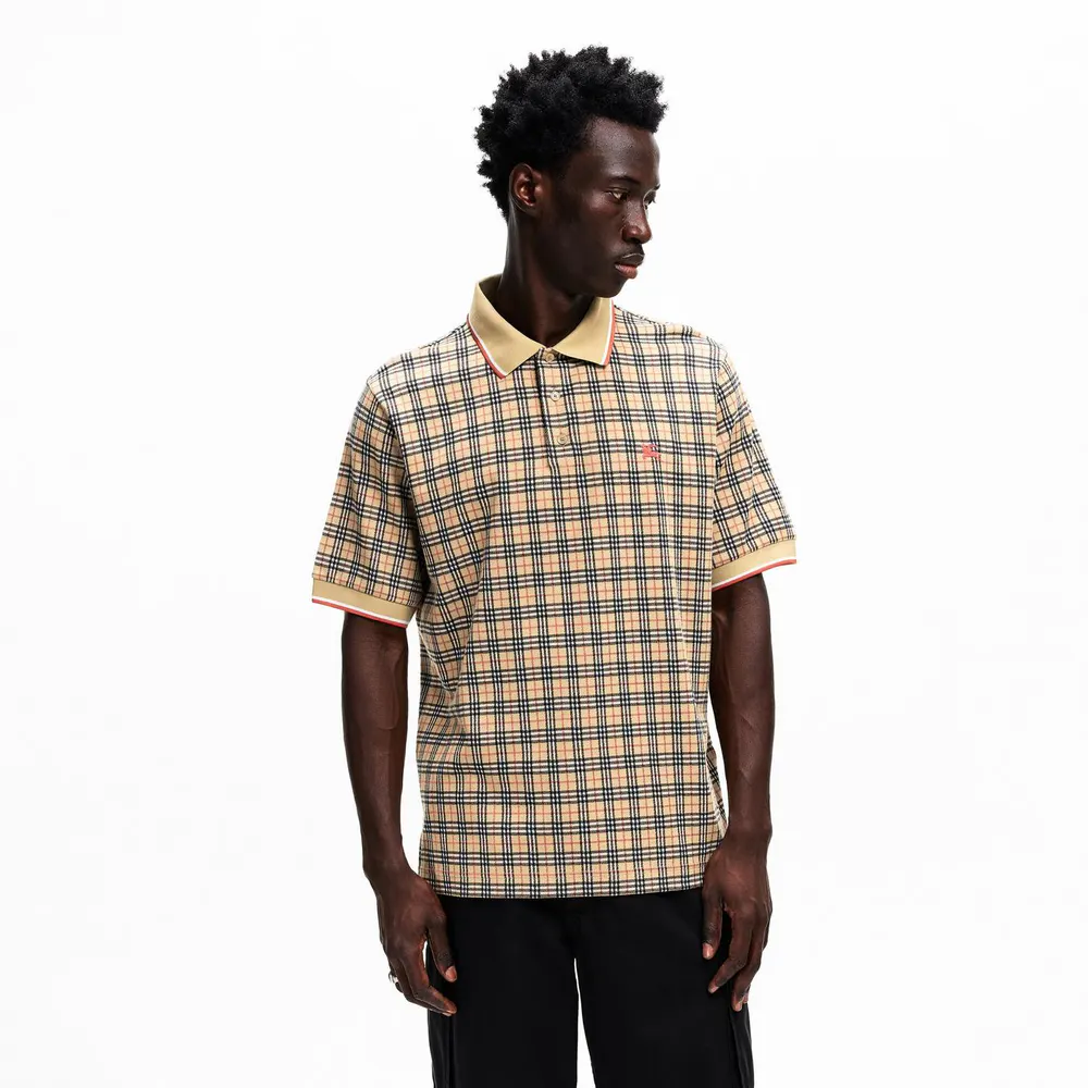 Burberry Men's Burb Pelham Polo Shirt detail 3