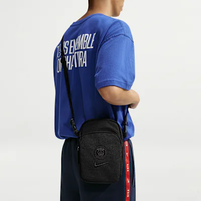 Nike Paris Saint Germain 25/26 Nike Heritage Crossbody SP - Black/Anthracite in Black/Anthracite – Nike men's and unisex