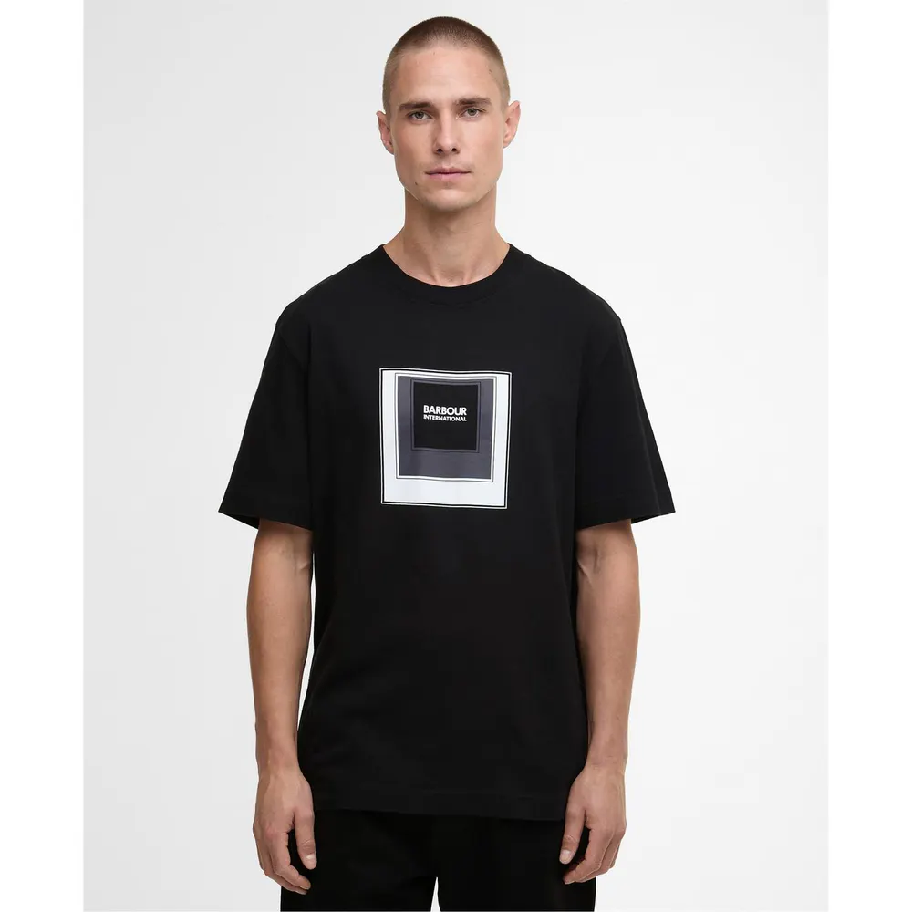 Barbour International Mens Captive Graphic T-Shirt detail 2