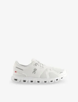 ON Cloud 6 Mesh Low-Top Trainers - 8.5 in WHITE WHITE – Mens | Trainers | Lace up trainers