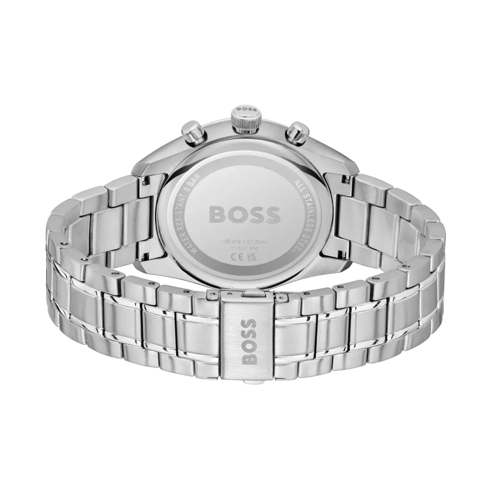 BOSS Grand Prix Mens Watch 44.5mm Black in Black, additional product view 3